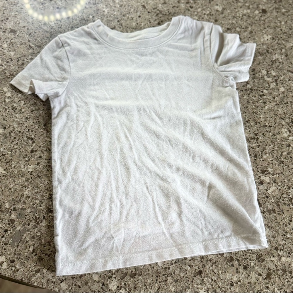 Cat & Jack l Classic White T-Shirt l 4T
